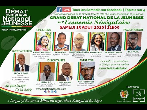 Aperçu — Grand Débat National sur l'Économie sénégalaise